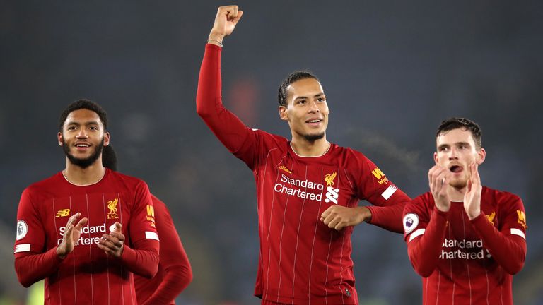 Joe Gomez, Virgil van Dijk and Andy Robertson are part of an excellent Liverpool defence