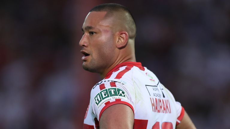 Picture by Ash Allen/SWpix.com - 27/06/2019 - Rugby League - Betfred Super League - Hull KR v Hull FC - KCOM Craven Park, Hull, England - Weller Hauraki of Hull KR.