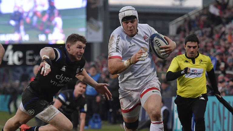 Will Addison scored a try and set up another in Ulster's win over Bath