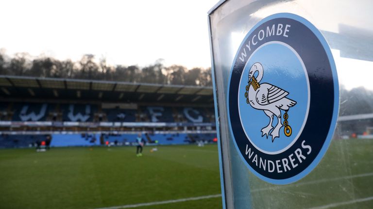 A Wycombe supporter suffered a heart attack at Adams Park on Tuesday