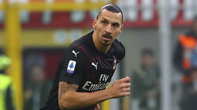 Zlatan Ibrahimovic was a second-half substitute in the draw with Sampdoria