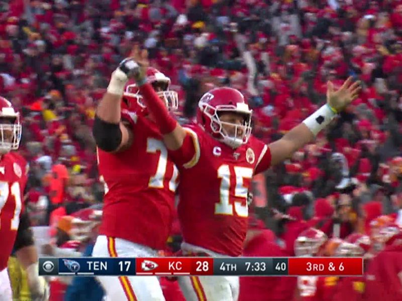 AFC championship game: Tennessee Titans 24-35 Kansas City Chiefs – as it  happened, NFL