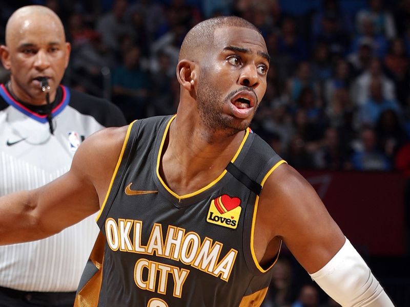 NBA_ Jersey Men Oklahoma''City''Thunder''Basketball Chris Paul