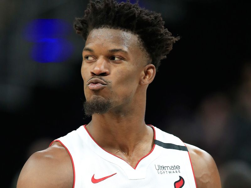 Is Jimmy Butler's new St. Louis Browns hat a source of NBA trash talk?