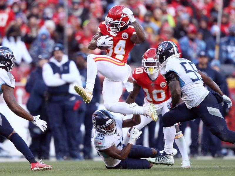 Kansas City Chiefs beat Tennessee Titans 35-24 for their first trip to  Super Bowl in 50 years