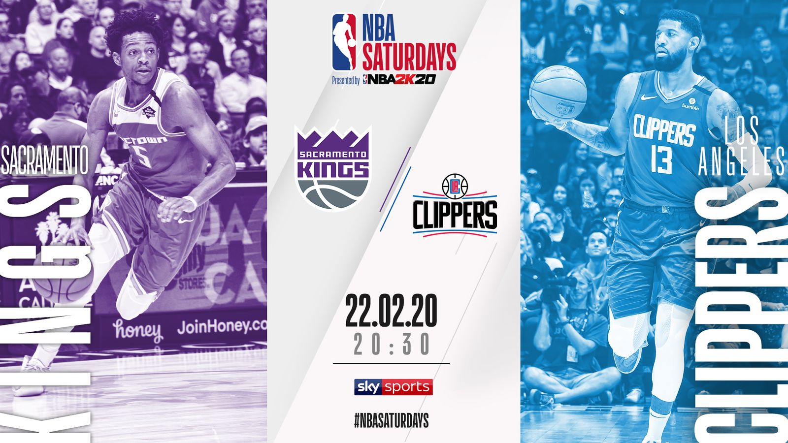 NBA Saturday Primetime on Sky Sports watch Kings Clippers NBA