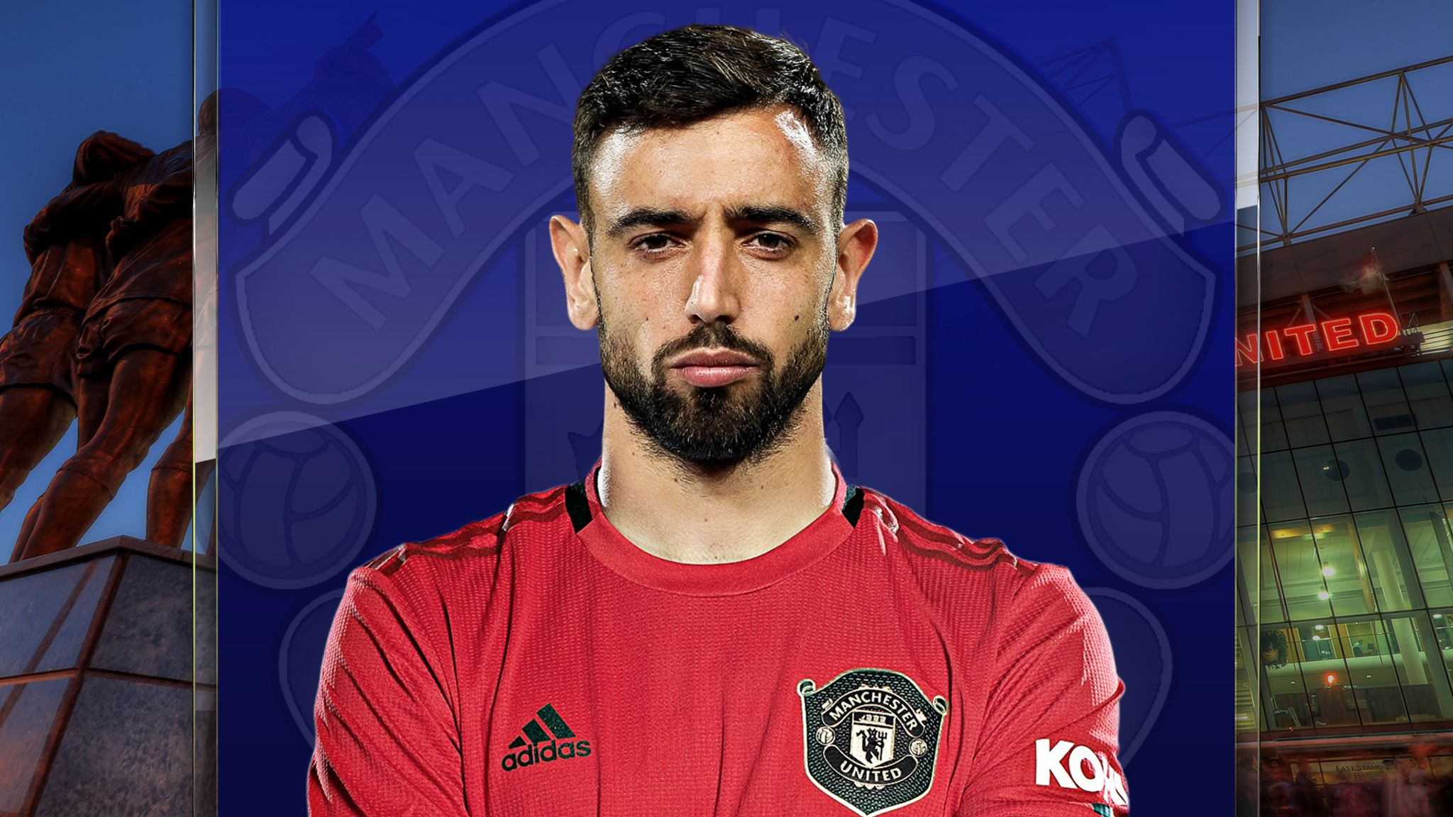 Bruno Fernandes Manchester United Transformed By New Signing Football News Sky Sports