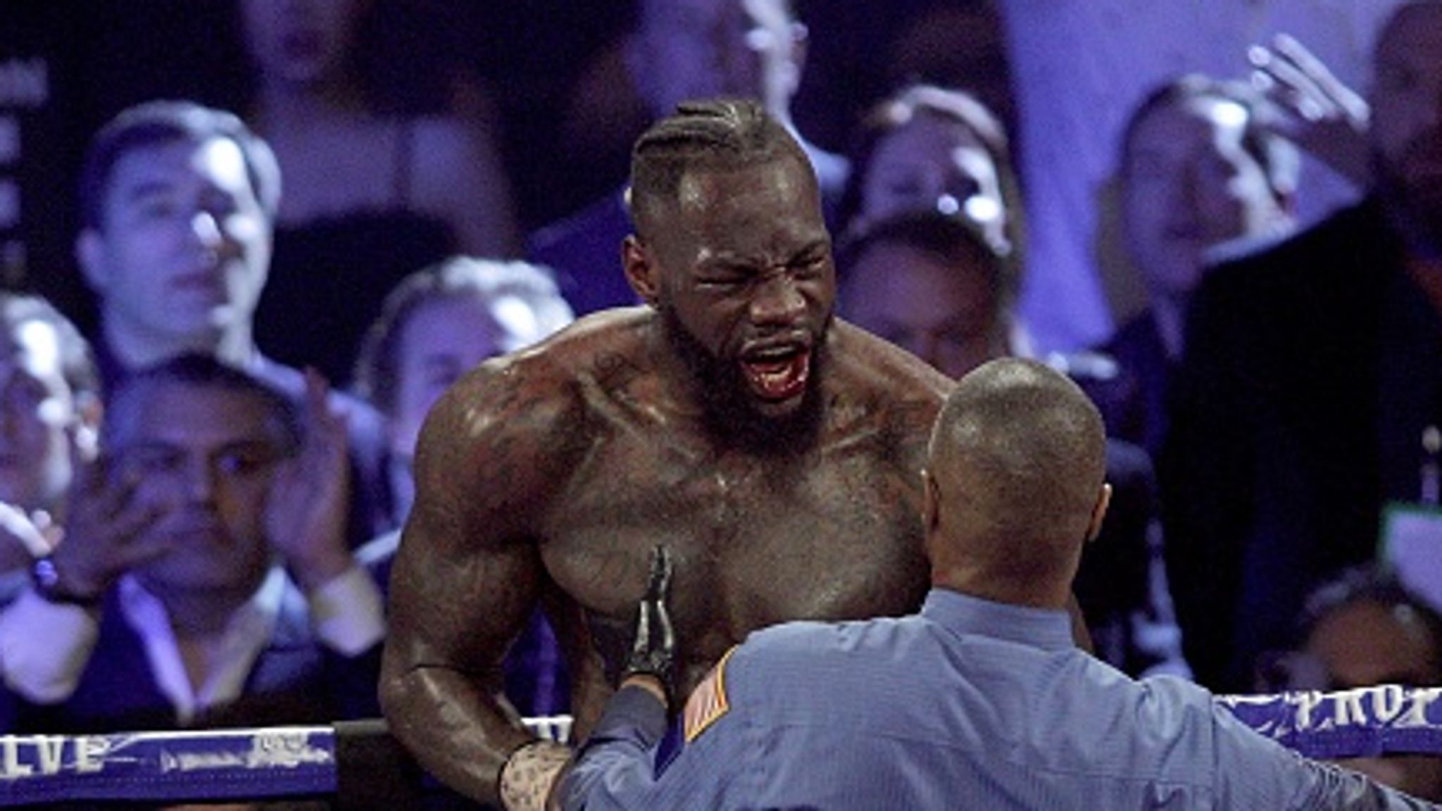 Wilder vs Fury 2 Deontay Wilder hints at injury problem following defeat to Tyson Fury Boxing News Sky Sports