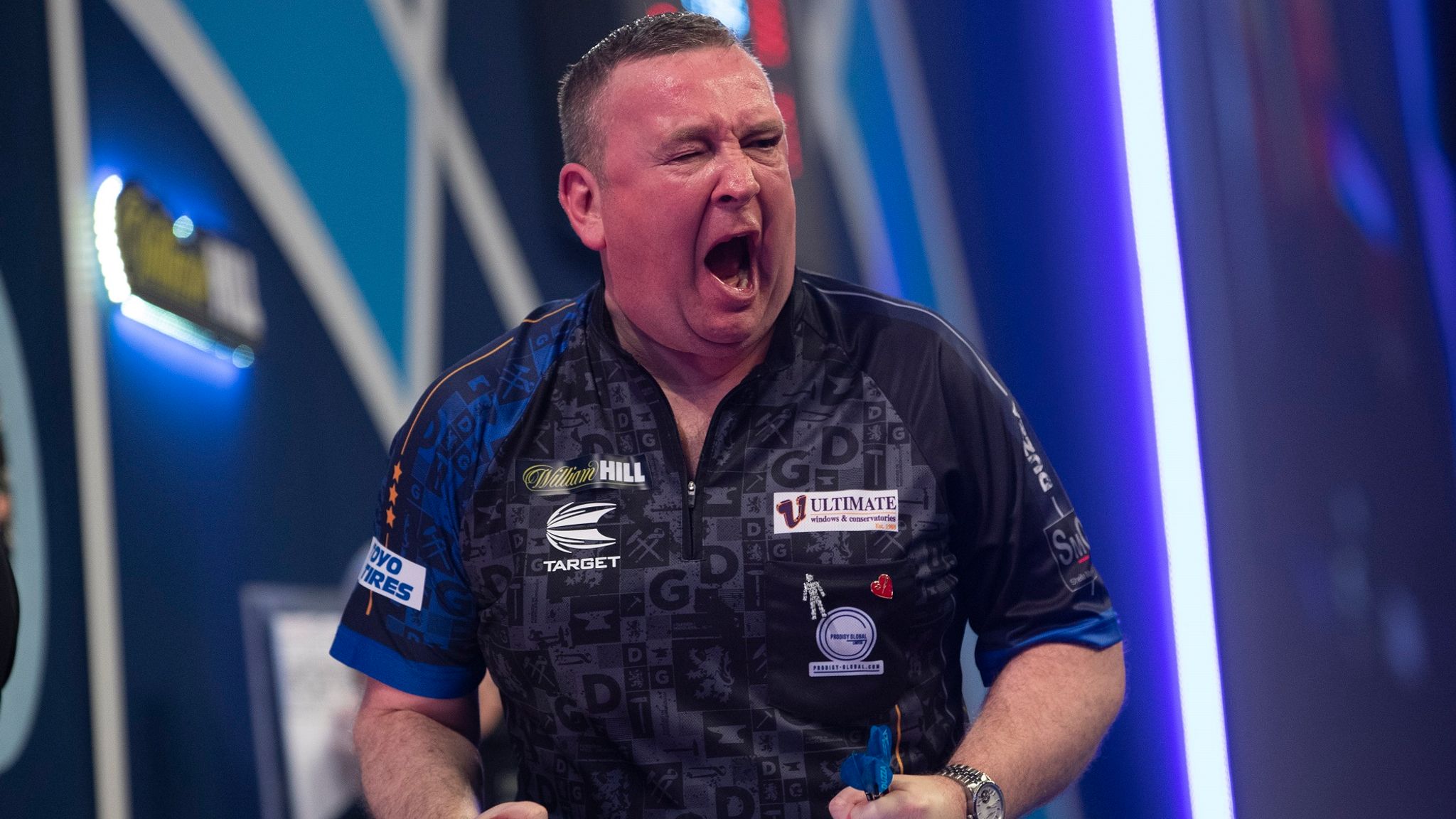 Collin Durrant Glen Durrant nervous as he bids to back up his dream debut season in ...