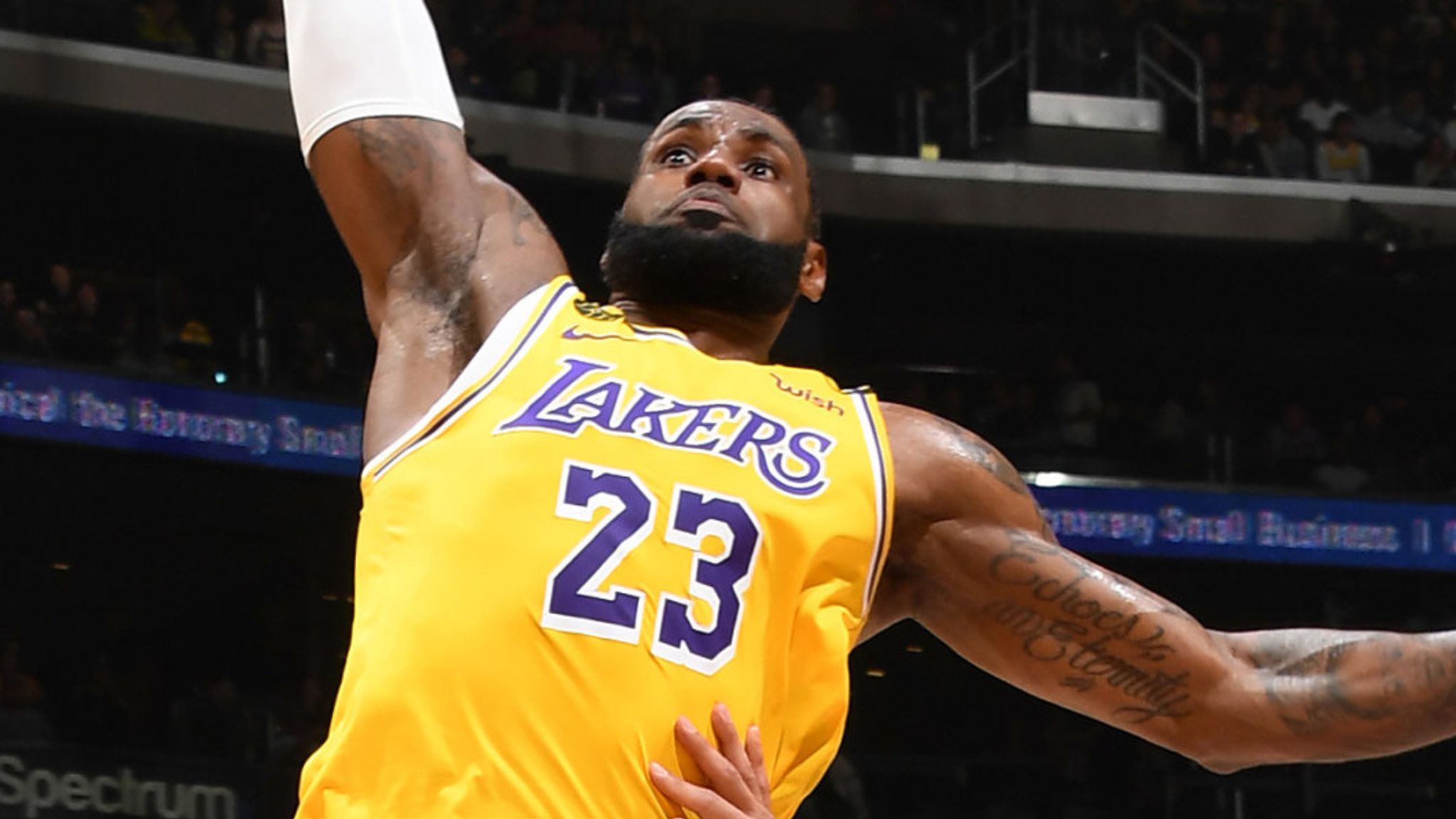 Lebron James And Norman Powell Named Nba Players Of The Week Nba News Sky Sports