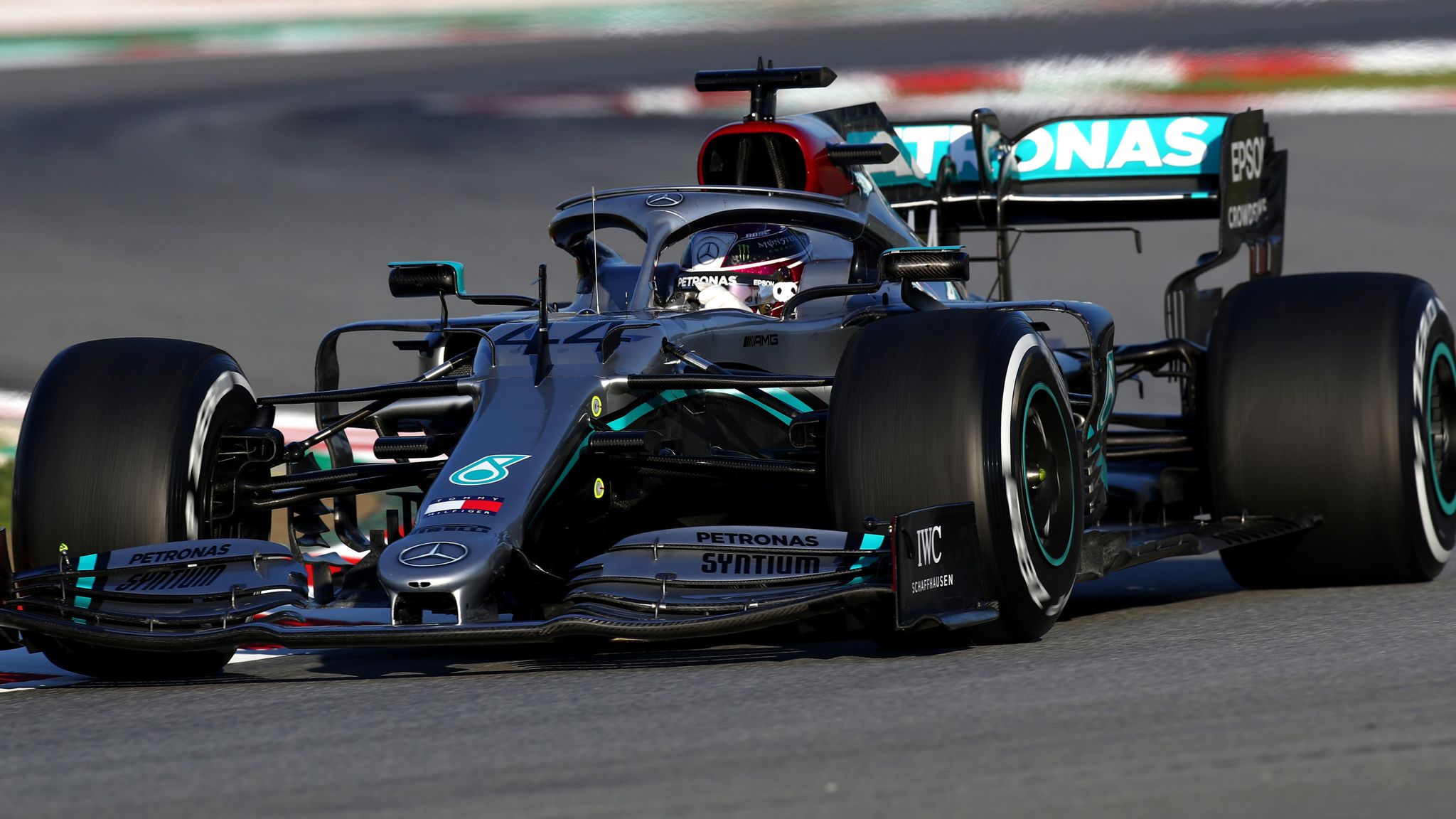 f1 testing 2020 sky