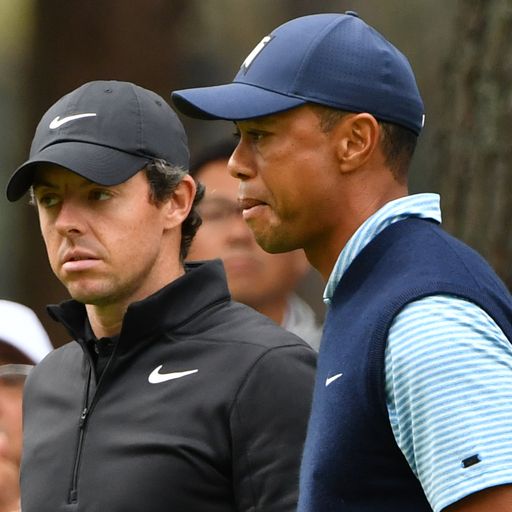 Tiger and Rory kept apart