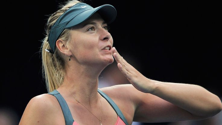 Maria Sharapova of Russia waves to her fans after winning against Na Li of China during the Women's Single Semifinal of China Open at the China National Tennis Center on October 6, 2012 in Beijing, China