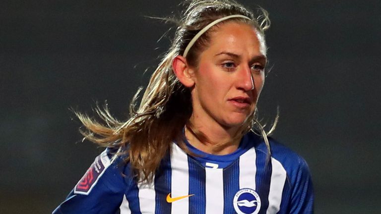 Aileen Whelan scored the only goal of the game to seal a Brighton win