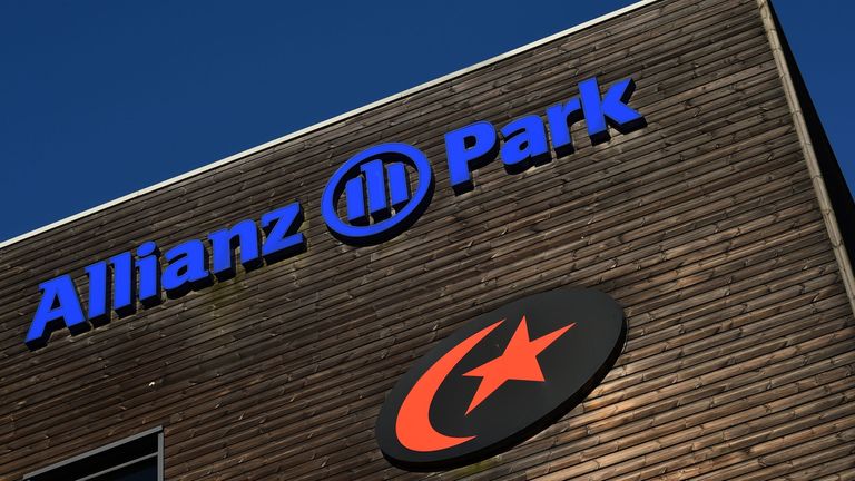A general view of Allianz Park, home of Gallagher Premiership club Saracens