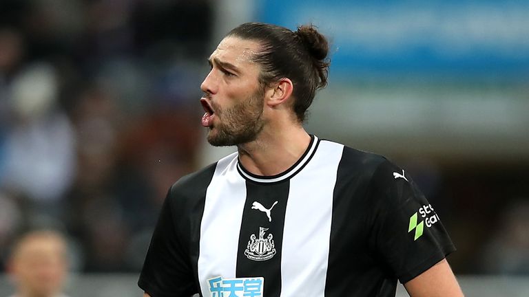 Andy Carroll's return to action has been delayed