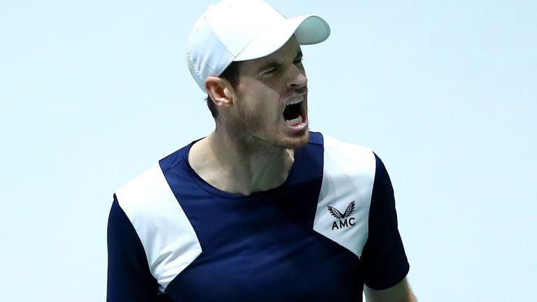 Andy Murray no ha jugado desde las finales de la Copa Davis en noviembre