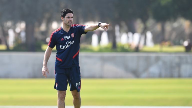 Arsenal jetted off to Dubai for warm weather training