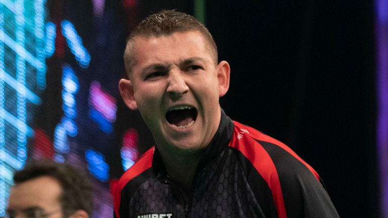 Nathan Aspinall beats MVG in Cardiff