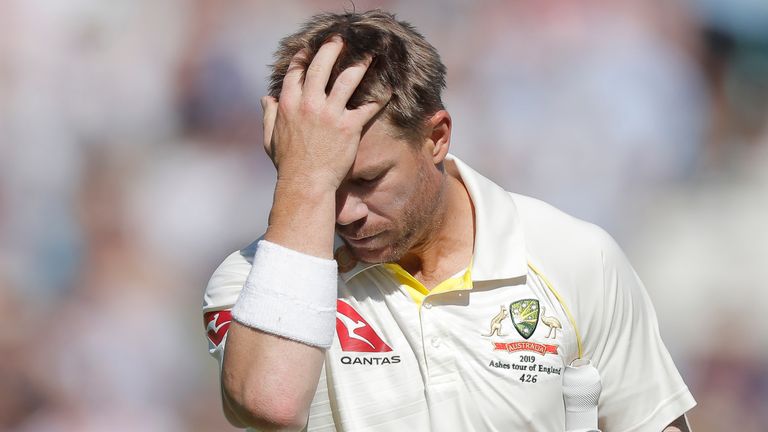 Australia's David Warner could only muster 95 runs in 10 innings during the Ashes series