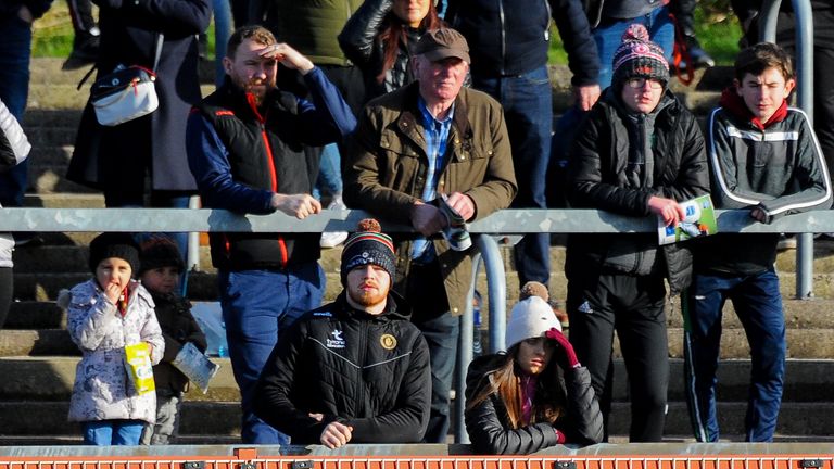 McShane was in attendance at the league win over Meath