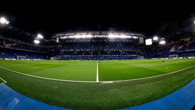 A number of Bayern Munich supporters attempted to enter the away end of Stamford Bridge without a ticket