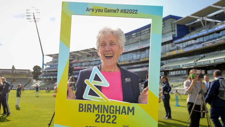 Commonwealth Games Federation President Dame Louise Martin during the Birmingham 2022 Commonwealth Games announcement at Edgbaston, Birmingham.