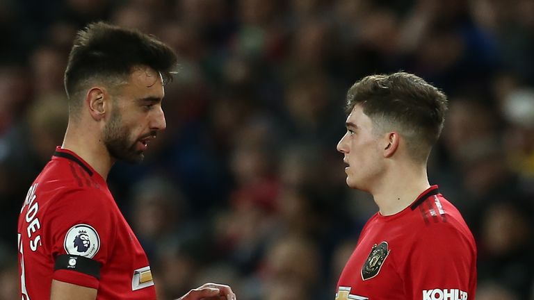 Daniel James, Bruno Fernandes