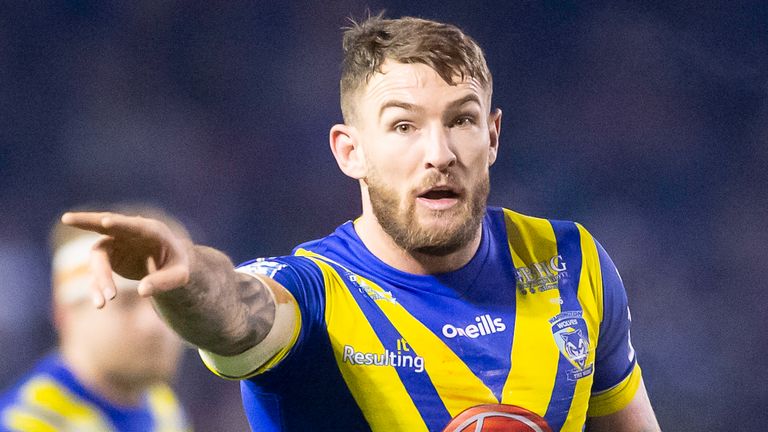 Picture by Allan McKenzie/SWpix.com - 06/02/2020 - Rugby League - Betfred Super League - Warrington Wolves v St Helens - Halliwell Jones Stadium, Warrington, England - Daryl Clark.