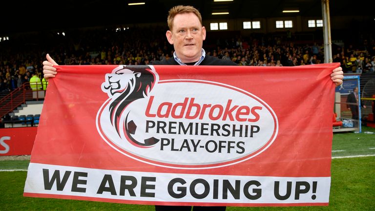 David Hopkin guided Livingston to the Premiership