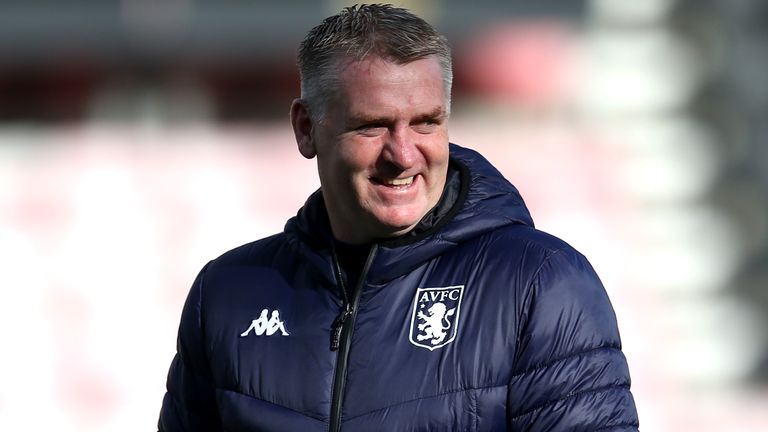 Dean Smith believes Aston Villa are starting to become more consistent  