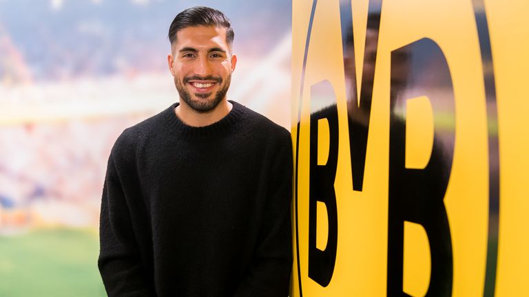 Borussia Dortmund unveils new signing Emre Can