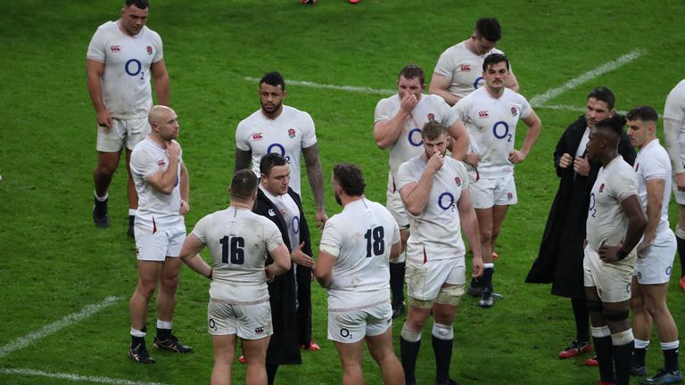 Eddie Jones' players lost 24-17 to France in their opening Six Nations clash