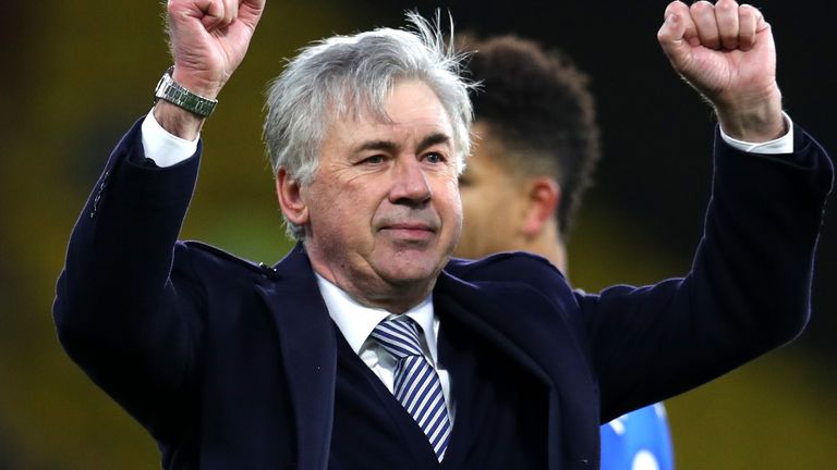 Carlo Ancelotti refused to get carried away despite an important win at Watford