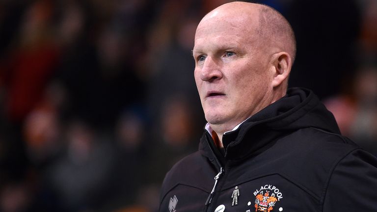Grayson was sacked by Blackpool in February