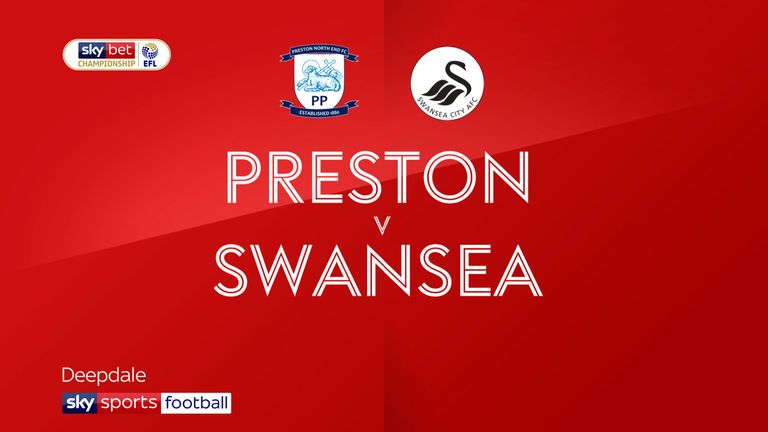 Highlights of the Sky Bet Championship match between Preston and Swansea.