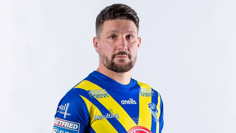 Picture by Allan McKenzie/SWpix.com - 06/01/2020 - Rugby League - Super League - Warrington Media Day 2020 - Birchwood Business Park, Warrington, England - Gareth Widdop.