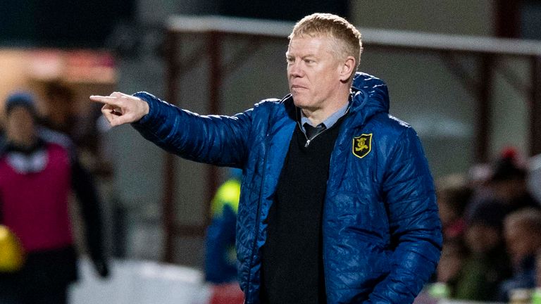 Gary Holt has been in charge at Livingston for 18 months 