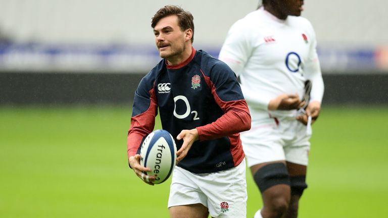 George Furbank will be tested by the French half-backs
