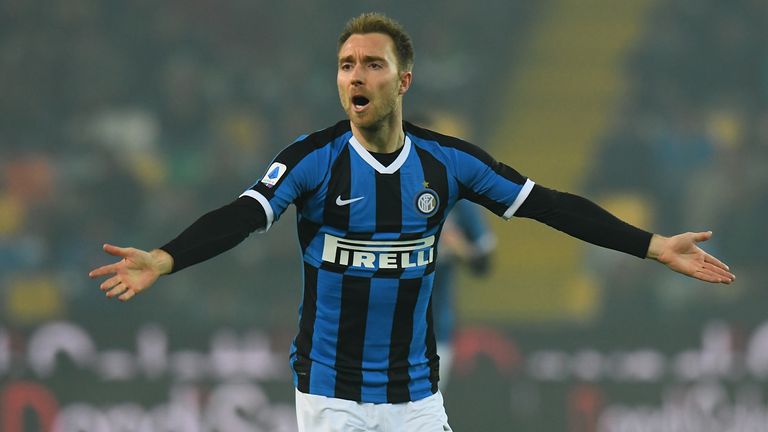 during the Serie A match between Udinese Calcio and  FC Internazionale at Stadio Friuli on February 2, 2020 in Udine, Italy.