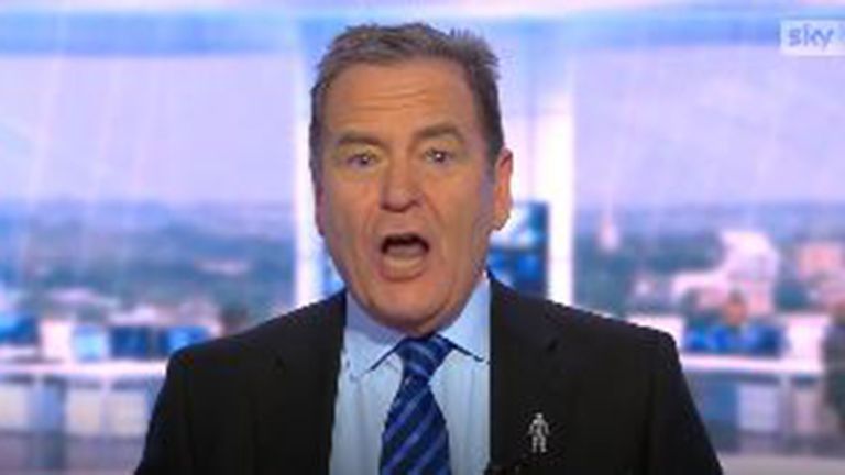 Jeff Stelling on Soccer Saturday