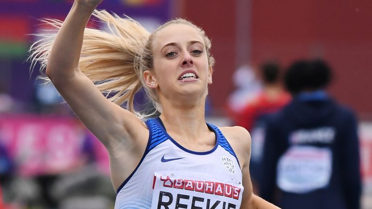 Jemma Reekie has added the British mile record to her 800m record