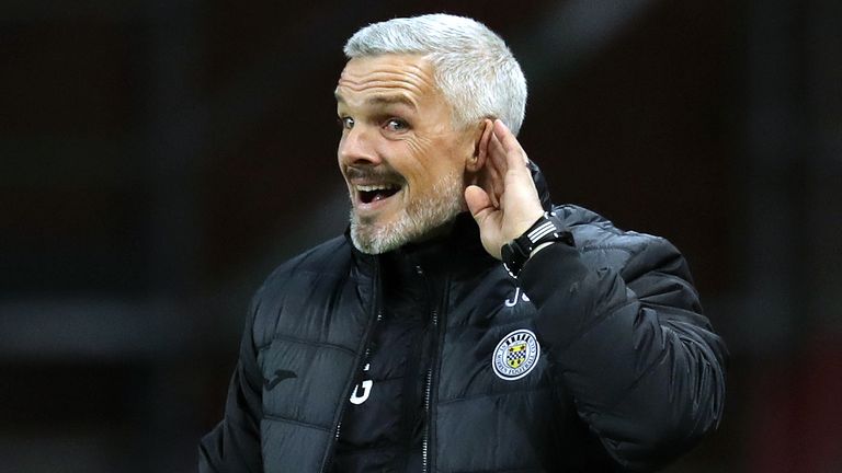 St Mirren boss Jim Goodwin has got the club moving in the right direction 