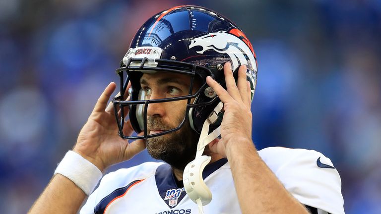 Flacco signed for the Broncos last February having spent 11 seasons with the Baltimore Ravens