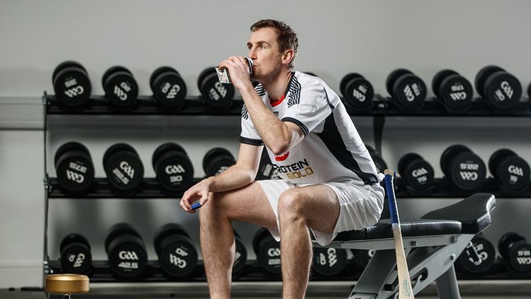 Joey Holden was speaking at the launch Of Avonmore Protein Gold