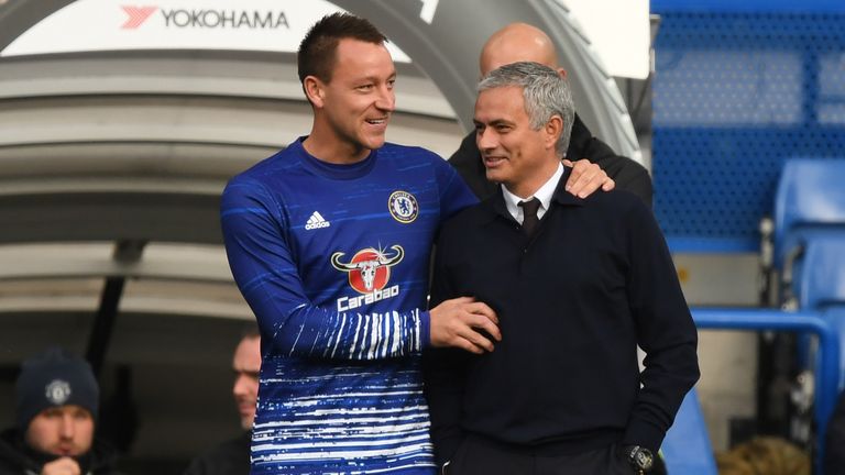 John Terry and Jose Mourinho will be opponents in the dugout when Tottenham travel to Aston Villa