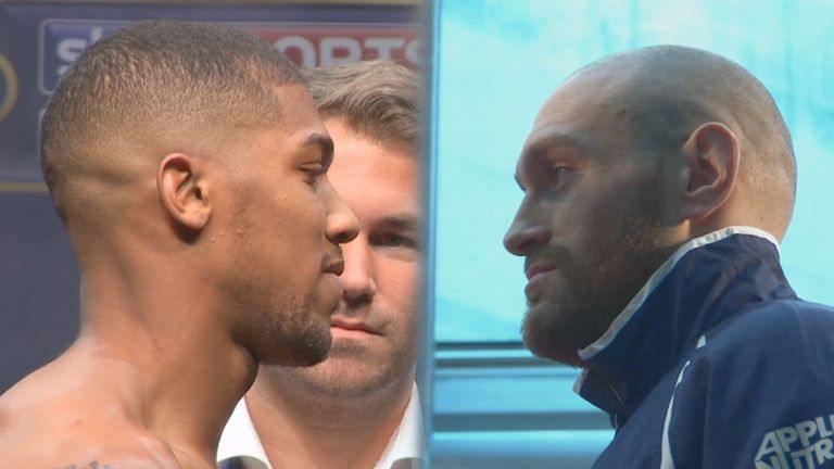 Britain has two heavyweight world champions in Tyson Fury and Anthony Joshua.