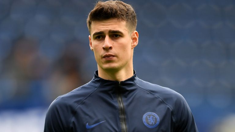 Kepa Arrizabalaga was left out of Chelsea's final game of the season with Wolves