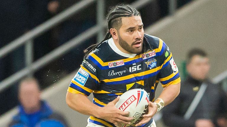 Picture by Allan McKenzie/SWpix.com - 02/02/2020 - Rugby League - Betfred Super League - Leeds Rhinos v Hull FC - Emerald Headingley Stadium, Leeds, England - Konrad Hurrell.