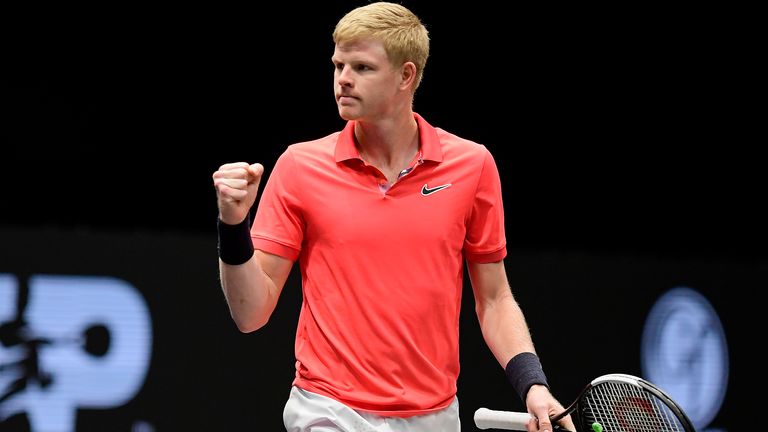 Kyle Edmund put an injury-plagued 2019 behind him by winning through to a third ATP singles final in New York on Saturday